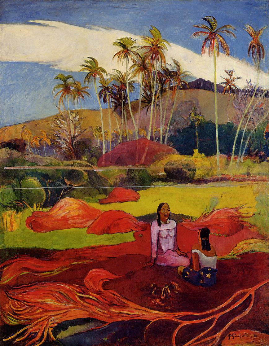 Tahitian women under the palms 1892